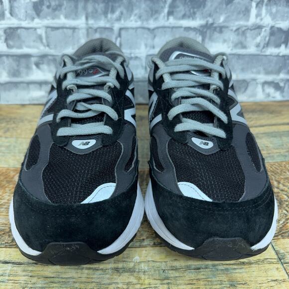 New Balance 990v6 Black Silver White Made In USA M990BK6 Mens Size 8.5